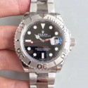 Replica Rolex Yacht-Master 40 116622 EW Stainless Steel Black Dial Swiss 3135