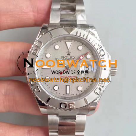 Replica Rolex Yacht-Master 40 116622 EW Stainless Steel Grey Dial Swiss 3135