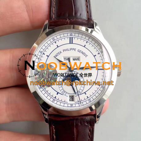 Replica Patek Philippe Annual Calendar 5396G KM Stainless Steel White Dial Swiss 324S