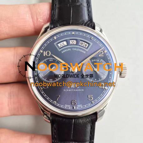 Replica IWC Portugieser Annual Calendar IW503502 YL Stainless Steel Blue Dial Swiss 52850