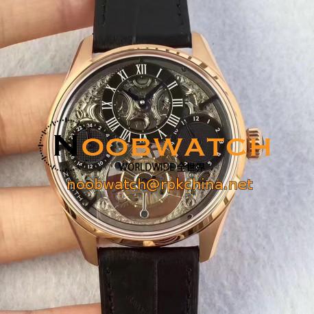 Replica Zenith El Primero Tourbillon BP Rose Gold Skeleton Dial Swiss Tourbillon