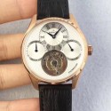 Replica Zenith El Primero Tourbillon BP Rose Gold White Dial Swiss Tourbillon