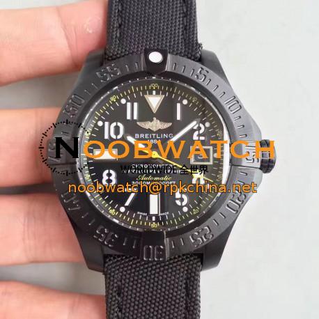 Replica Avenger Seawolf Blacksteel Code Yellow M17330B2 GF PVD Black Dial Swiss 2824-2