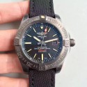 Replica Breitling Avenger Blackbird 44 V1731110/BD74/109W/M20BASA.1 GF Titanium Black Dial Swiss 2824-2