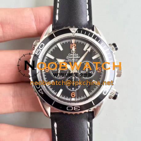 Replica Omega Seamaster Planet Ocean 600 M Co-Axial Chronograph 2210.51.00 N Stainless Steel Black Dial Swiss ETA 7750