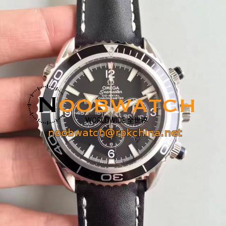 Replica Omega Seamaster Planet Ocean 600 M Co-Axial Chronograph 2210.51.00 N Stainless Steel Black Dial Swiss ETA 7750