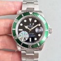 Replica Rolex Submariner Date 16610LV 50TH Anniversary JF Stainless Steel Black Dial swiss 2836-2