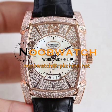 Replica Parmigiani Fleurier Kalpa Grande PF011968.01 AF Rose Gold & Diamonds Diamond Dial Swiss PF331