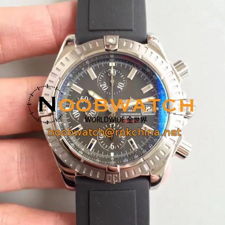 Replica Breitling Avenger Chronograph JF Stainless Steel Grey Dial Swiss 7750