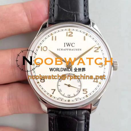 Replica IWC Portugieser IW510203 ZF Stainless Steel White Dial Swiss 59215