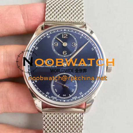 Replica IWC Portugieser Regulateur IW544401 YL Stainless Steel Blue Dial Swiss IWC 98245