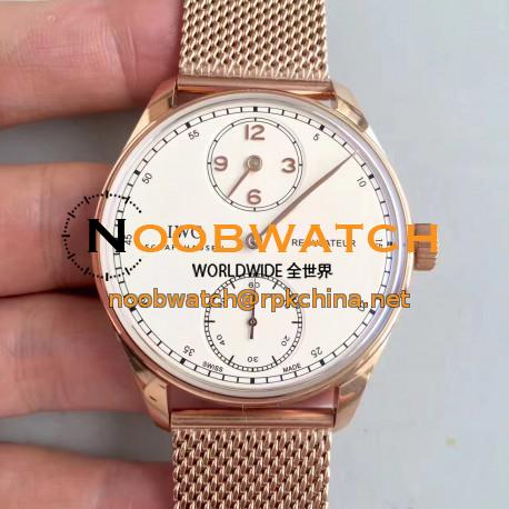 Replica IWC Portugieser Regulateur IW544402 YL Stainless Steel White Dial Swiss IWC 98245