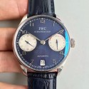 Replica IWC Portugieser Laureus IW500112 ZF Stainless Steel Blue Dial Swiss IWC 51011