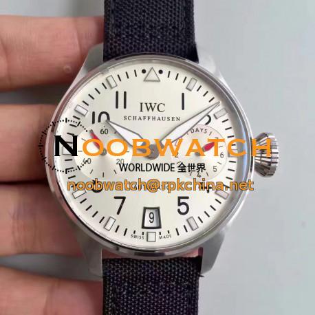 Replica IWC Big Pilot  Deutschen Fussball Bund IW500432 ZF Stainless Steel Silver Dial Swiss 51011