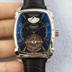 Replica Parmigiani Fleurier Kalpa Grande Tourbillon BM Stainless Steel Black Dial Swiss Tourbillon