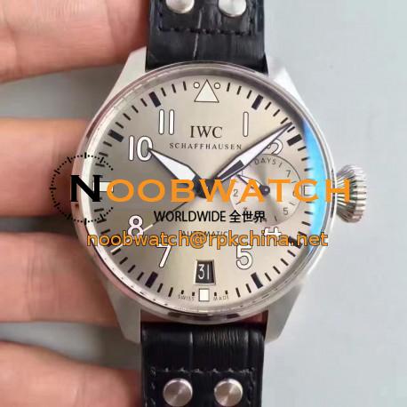 Replica IWC Big Pilot IW500912 ZF Stainless Steel Silver Dial Swiss 51111