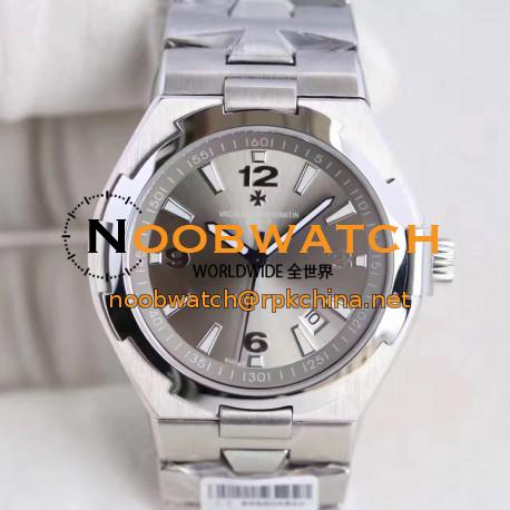 Replica Vacheron Constantin Overseas 47040 N Stainless Steel Rhodium Dial Swiss 2824-2