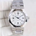 Replica Vacheron Constantin Overseas 47040 N Stainless Steel White Dial Swiss 2824-2