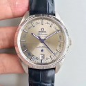 Replica Omega Globemaster Annual Calendar 130.33.41.22.06.001 OM Stainless Steel Grey Dial M9015