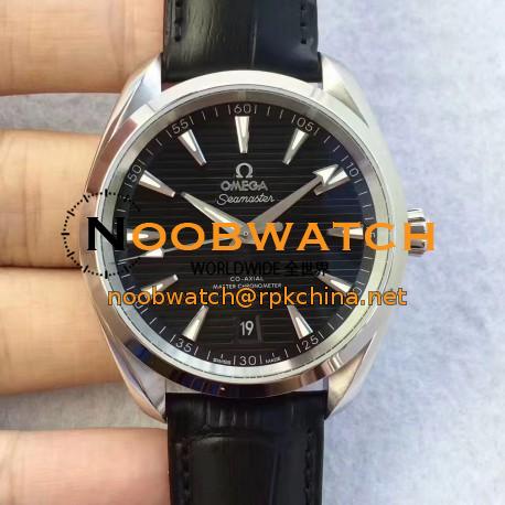 Replica Omega Seamaster Aqua Terra 150M Master Co-Axial Baselworld 2017 XF Stainless Steel Black Dial Swiss 8900