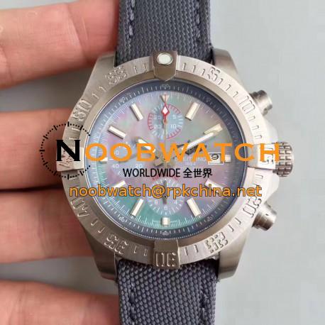 Replica Breitling Avenger Bandit E1338310/M534/253S/E20DSA.2 GF Titanium Mother Of Pearl Dial Swiss 7750