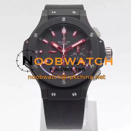 Replica Hublot Big Bang Evolution Red Magic 301.CI.1123.GR HBB V6 Ceramic Black Dial Swiss HUB4100