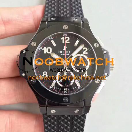 Replica Hublot Big Bang Evolution Black Magic 301.CX.130.RX HBB V6 Ceramic Black Dial Swiss HUB4100