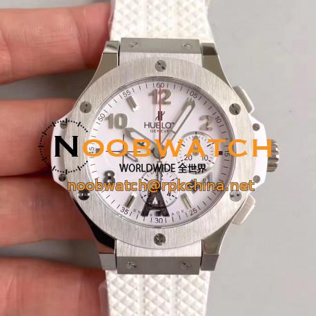 Replica Hublot Big Bang JF Stainless Steel White Dial Swiss HUB4100