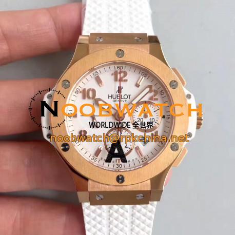 Replica Hublot Big Bang 301.PE.230.RW JF Rose Gold White Dial Swiss HUB4100